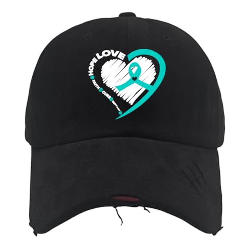 Ovarian Cancer Awareness Products Hat Cancer Care Gifts for Women