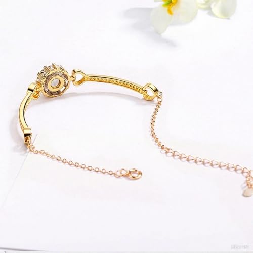 Sterling Silver Custom Bracelet with picture inside Customized Photo Projection Bracelet for Women Couple Sister Best Friend4