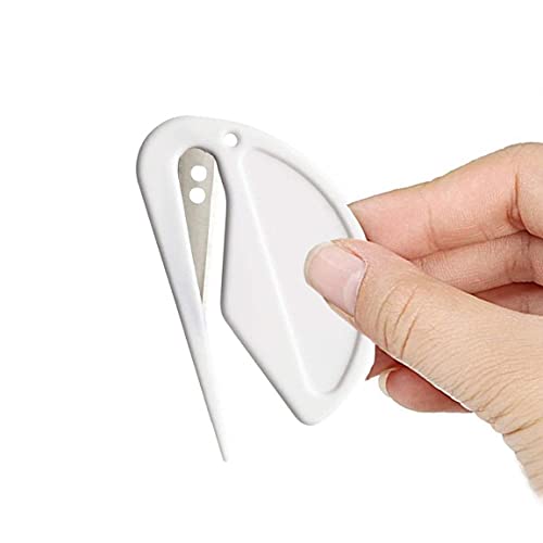 Briefpapier Kantoorbenodigdheden Letteropener Mail Slitter Envelope Openingsset Set Roestvrijstalen opener voor thuiskantoorbenodigdheden 3 stks wit - Afbeelding 7