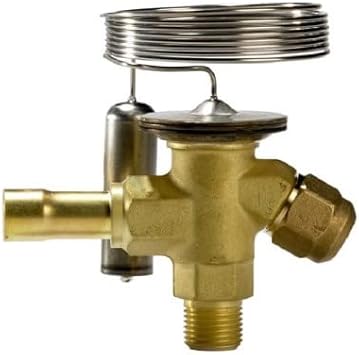 Danfoss 068Z3414 1/6-4.5TR Expansion Valve Body, TS 2, R404A,R507A, 3/8x1/2in, Flare x ODF, Internal Equalized, Single-Flow,40 to 50F, Capacity determined by Orifice size Sold Separately 068Z3467