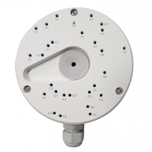Reolink RLA-JBL1 Boîte de jonction améliorée version D20, boîte de montage étanche, compatible avec RLC-820A, RLC-1240A, Duo 3V PoE, RLC-843A