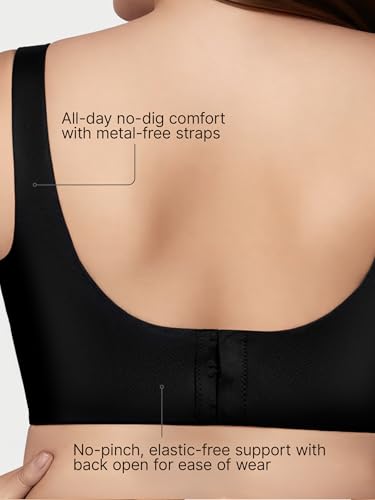 Image of Enamor Innovations Invisi Minimizer, Ultra Smooth, Bonded, M-Frame, Women's T-Shirt Bra - Seamless, No-Pinch, No-Dig, Padded, Wirefree, Full Coverage - IO03 (Available in Plus Sizes)