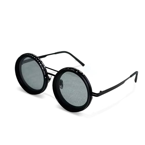 Loycco 1-9 Gears Adjustable Sunglasses for Men Fishing Uv400 Round...