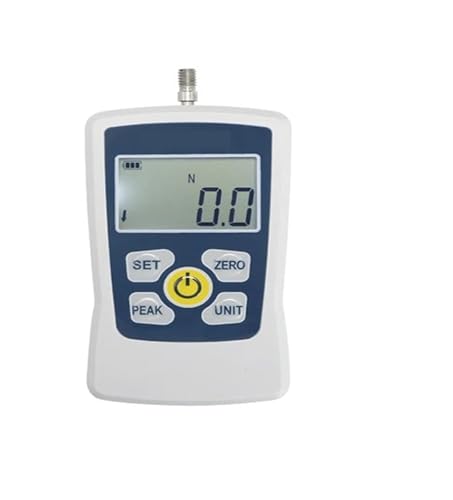 OUHFCASN Digital Force Gauge Push Pull Meter, Portable Dynamometer, High Precision Pull Tester, 200N