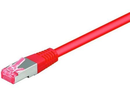 Goobay Cat 6-5000 Sstp Pimf Red 50M Networking Cable - Networking Cables (50 M, Red)
