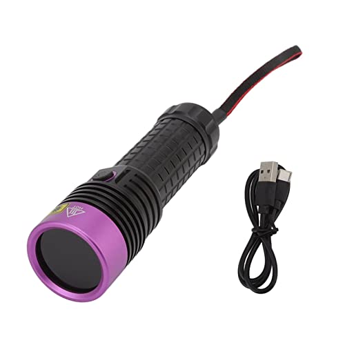 Lampe UV 365nm Pilipane Y40 en alliage d'aluminium de 5.5 pouces haute puissance