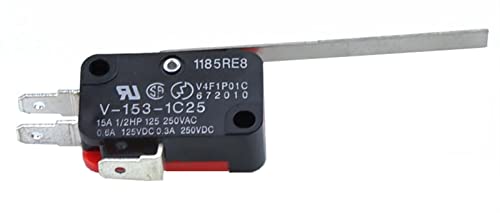Interrupteur de fin de course V-153-1C25 micro switch à levier long pour automatisme