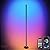 PTVGS RGB Corner Floor Lamp - Smart RGB LED Corner Lamp with APP Remote 16 Million RGBW Color Changing Light 300+ Scene, Music Sync Lights & Timer Floor Lamps for Living Room Bedroom Game Room