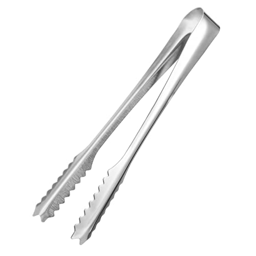 TOPBATHY Petite Pince À Glaçons – Pince À Glaçons En Acier Pour Bar Pique- Et Cuisine – Antidérapante