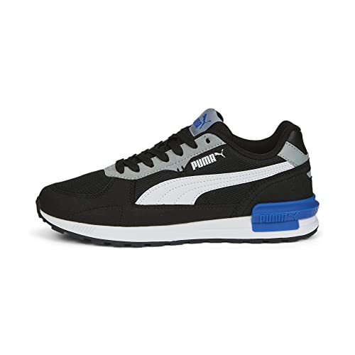 PUMA Mixte enfant Graviton Jr Basket, Puma Black Puma White Quarry, 38.5 EU