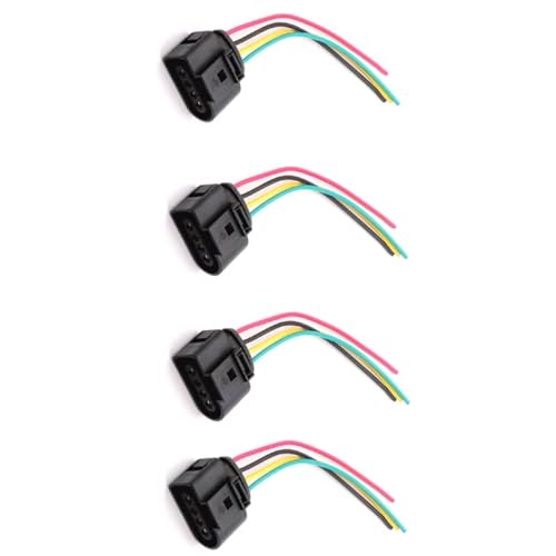 Arnés de bobina de encendido compatible con VW Passat, Jetta y Golf, conector 1J0973724