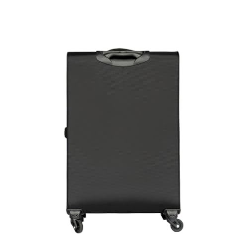 Travel with Ease Using Expandable 3 Piece Softside Luggage Set, Lightweight Design with Smooth Wheels, Black4