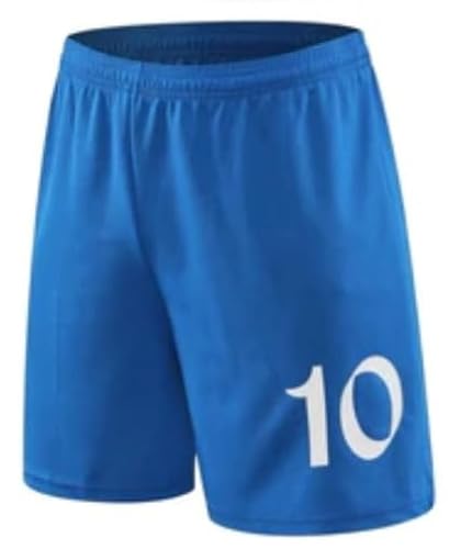 Messina Wear Neymar #10 Al Hilal Kids Soccer Kit Jersey Manga Curta Shorts Tamanhos Juvenis (YL 10-1