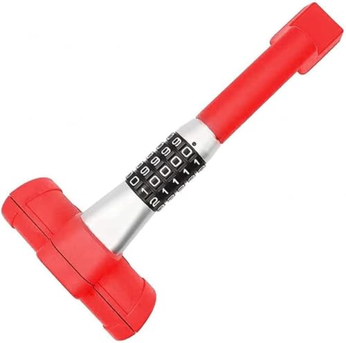 Bloccasterzo antifurto, con combinazione, chiusura di sicurezza retrattile per auto e furgoni, protezione antifurto