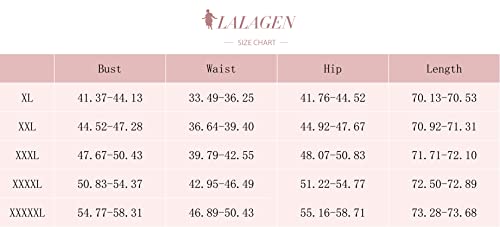 LALAGEN Women's Short Sleeve Rhinestone Plus Size Long Cocktail Evening Dress Navy XL - Image 6