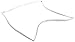 Fagor Commercial 604501M0006 Gasket Door 25.5 X 26.5