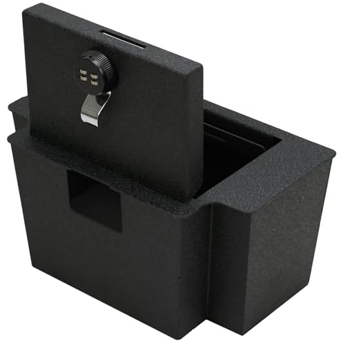 YOULAI Center Console Gun Safe - Console Gun Vault Compatible with Chevy Silverado 1500/GMC Sierra 1500 2023-2025, FIT 2022 Refreshed Model (4 Digit Lock) by YOULAI - Image 2