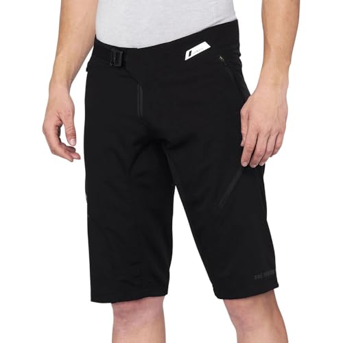 100% Airmatic Biking Shorts - All Mountain Riding Apparel Black