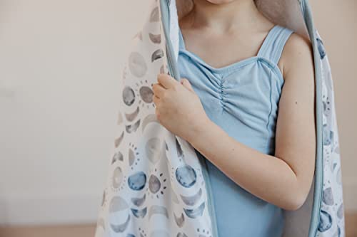 Image of Copper Pearl Hooded Bath Towels Premium Knit /Terry Cloth Baby Towels with Hood, Pockets, and Cool Designs - Great to Gift and Make Bath Time Fun - Baby Bath Towel, Eclipse