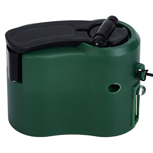 Cargador portátil de manivela USB para teléfono verde miniatura 5