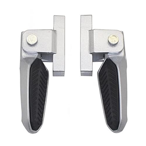 Pédales arrière pliables pour scooter | Repose-pieds de passager en métal