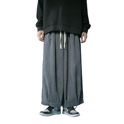 Pantalon velours côtelé homme chaud et ample contre le froid hivernal