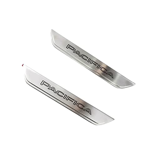 Mopar 82214548AC Door Sill Guards Door Sill Guards, Stainless Steel with laser etched Pacifica logo. Set of two