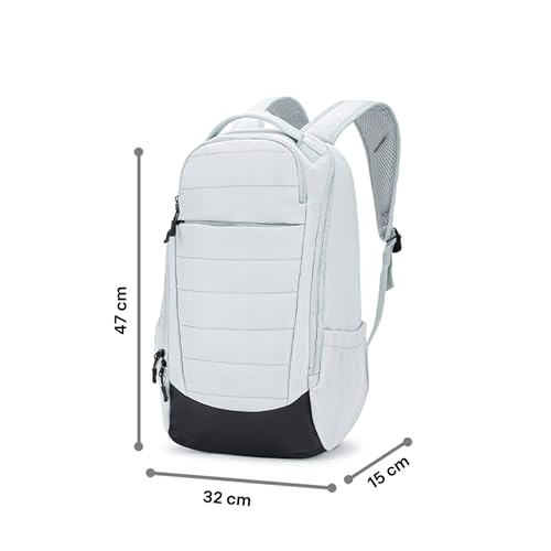 Image of ASSEMBLY Float Travel Backpack for Men & Women - 25 Liters | Water-Resistant Premium Polyester Backpack with Padded Laptop Compartment (fits upto 15.6 inches) | Lightweight Travel Bag