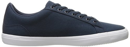 Lacoste Mens Lerond Fashion Sneaker, Navy Blue Canvas, 10 Us #TOP5