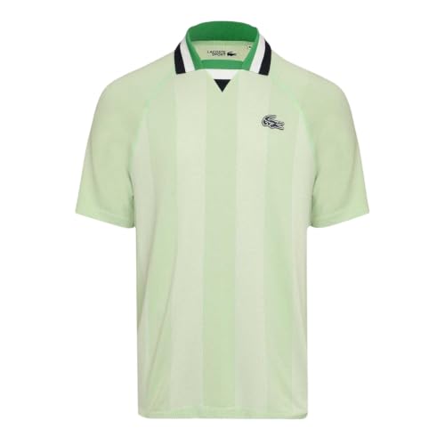 Polo Lacoste Homme Sport : fini la transpiration avec style vert blanc