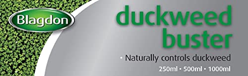 Blagdon Pond Duckweed Buster, Controls Duckweed, Safe and Natural, 500ml, Treats 4,546 Litres of Pond Water