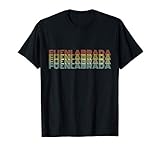 Fuenlabrada Retro Inicio Vintage Ciudad Natal Camiseta