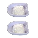 2 Pack Ionic Detox Foot Bath Basin Tub for All Detox Machines with 200 Liners