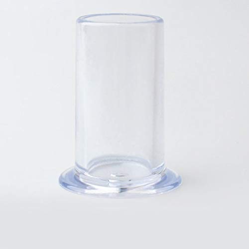 Preisvergleich Produktbild MANZILIN Maniküre-Werkzeuge Einfacher Aufbewahrungsstift Werkzeuglauf Polygon-Stifthalter - Transparent