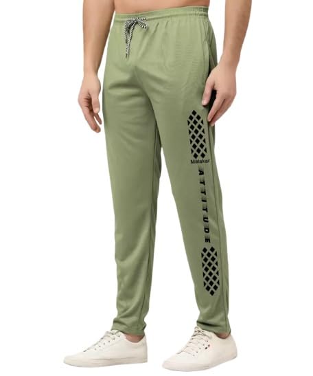 msrealson Track Pants for Mens/Joggers for Men/Lower Lycra Blend with 2 Side Zipper Pockets for Gym, Exercise, Morning Walk, Sports New Attitude-picture-31