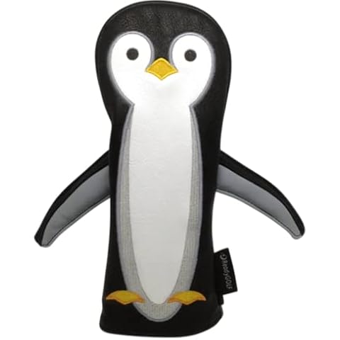 ReadyGolf: Embroidered Animal Hybrid Headcover - Penguin Cover