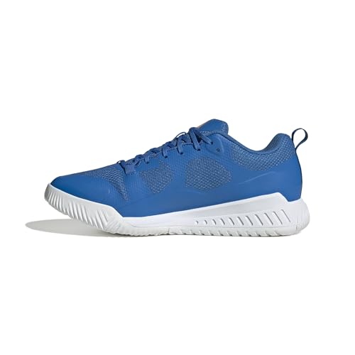 Adidas Court Team Bounce 2.0 Shoes Chaussures de Sport Homme, Bright Royal Cloud White Cloud White, 42 EU
