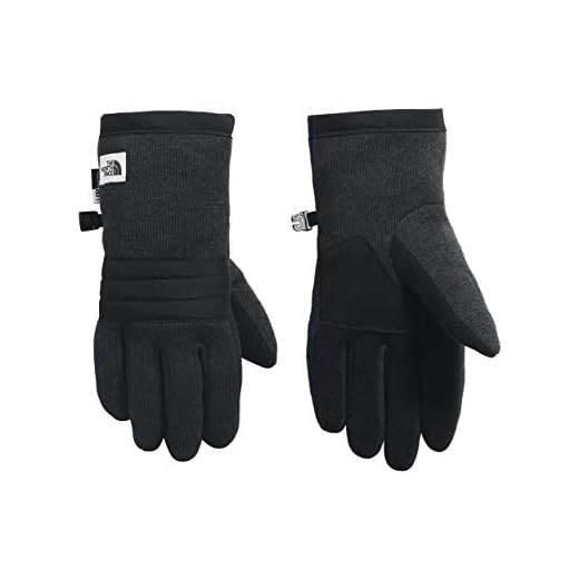 THE NORTH FACE Men's Gordon Etip Glove, TNF Black Heather 1, Medium