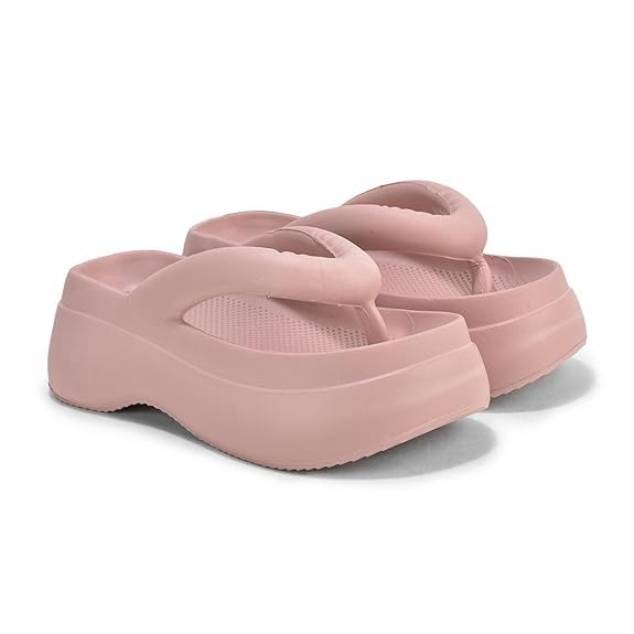 Image of Stylish Extra Soft EVA Cushion Comfort Sliders Slipper For Women | Comfortable & Light Weight | Waterproof & Everyday Use Slip-On For Women's and Girl's