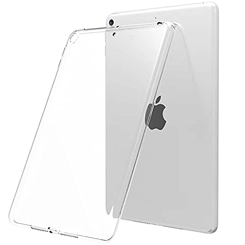 Image of iPad PRO 10.5 Inch 2017 Air 10.5 3rd Generation 2019 [ Air 3 ] A1701 A2152 A2123 MQF12HN /A MQEY2HN /A MQF22HN /A MQF02HN /A Air Cushion Corner Cover with Soft Silicone Clear Back - Transparent