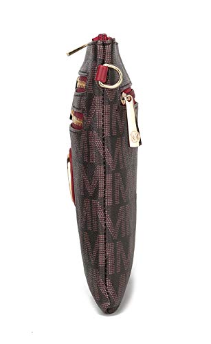 Image of MKFCollection Women's Chocolate Crossbody Handbag