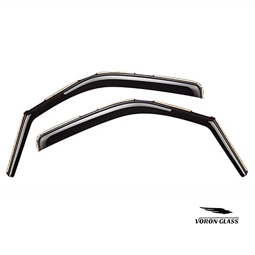 Voron Glass in-Channel Extra Durable Rain Guards for Chevrolet (Chevy) Express Van 1996-2026/GMC Savana 1996-2026, Window Deflectors, Vent Window Visors, 2 Pieces - 210217 by Voron Glass - Image 7