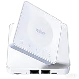 4G Mobiler WLAN Router, Mobiler 4G Router mit WiFi 6 Tragbarer Router mit SIM-Slot, LTE 300 Mbps, Typ-C, 2X LAN Ports, Plug & Play, Mobile Reise-Router, Mini Router Unterstützt bis zu 32 Geräte