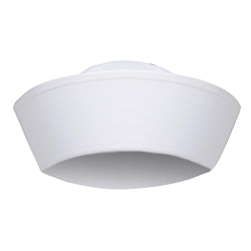 Chapeau de marin Rothco couvre chef blanc matelot coton deguisement adulte
