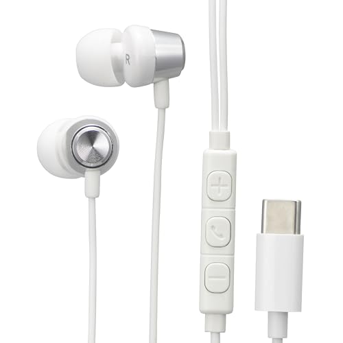 �I�[���d�@AudioComm �C���z���}�C�N �L�� USB Type-C �X�e���I�C���z�� �V���o�[ HP-B173N-S 03-2388 OHM