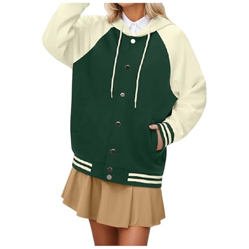Veste en jean style baseball femme pour silhouette moderne et confort surdimensionné