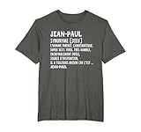 Définition du dictionnaire prenom Jean-Paul. Un cadeau original humour dictionnaire définition prénom homme pour fête d'anniversaire ou noël, offrez ce cadeau unique et plein d'humour à Jean-Paul qui porte son prénom avec un texte drôle pour lui faire rire