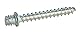 SOMATHERM FOR YOU - Holzschrauben Schulterleiste - Poliertes Stahl - Gewinde M7 / 150 - Länge 60 mm - 10 Teile Sachet