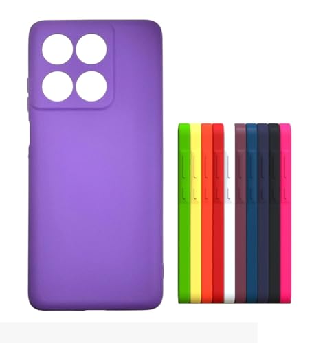 Capinha Capa Compativel com Motorola Edge 60 Fusion Silicone Macia Aveludada Premium Forro Interno L