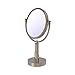 Allied Brass TR-4/5X Tribecca Collection 8 Inch Vanity Top 5X Magnification Make-Up Mirror, Antique Pewter
